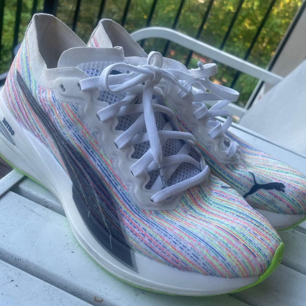 PUMA Deviate Nitro Spectra - Women's Running Shoes - Size 8 - Great Condition